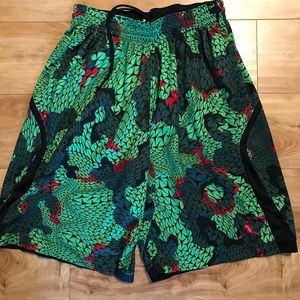 Jordan basketball shorts in elephant print